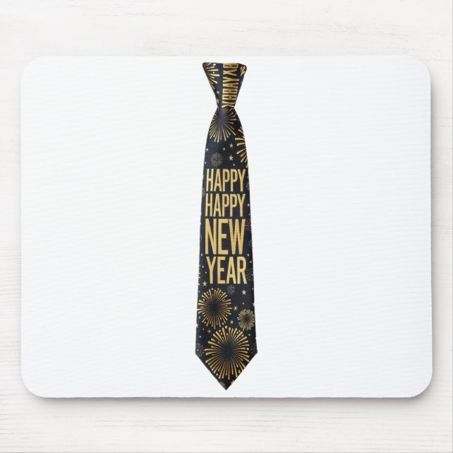 2026 New Year's Party Funny Fireworks Party New Ye Mousepad (Vorne)
