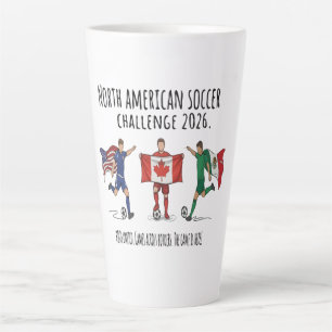 2026 Nordamerikanische Fußball-Challenge Unity Milchtasse