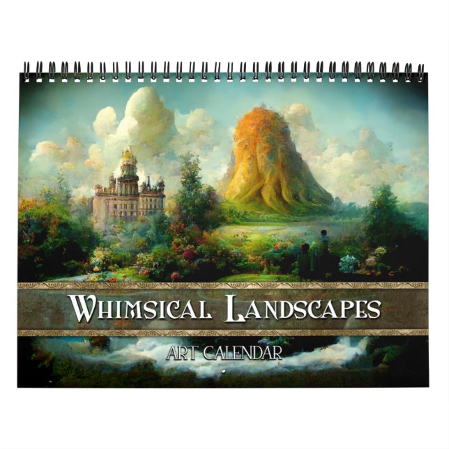 2026 Paysages lunaires 2 Calendrier (Protection)