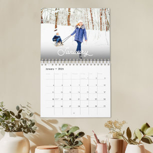2026 Personalisiertes Familienfoto  Kalender