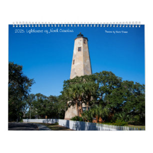 2026 : Phare de Caroline du Nord Calendrier Lg