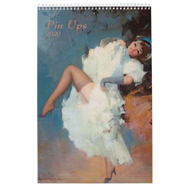 2026 Pin Up Calendar Kalender (Titelbild)