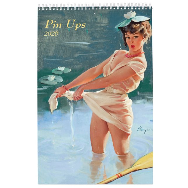 2026 Pin-Up-Kalender Kalender (Titelbild)