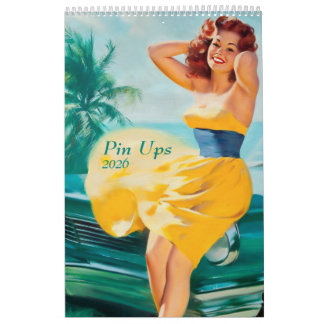 2026 Pin-Up-Kalender Kalender