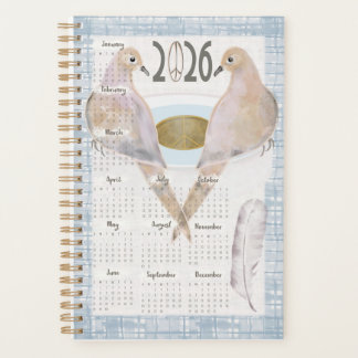 2026 Planner Mourning Doves For Peace Planer
