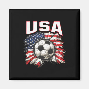 2026 Pokal Flagge Fußball Stolz Spaß Familie USA  Magnet