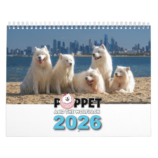 2026 Poppet and the Wolfpack Kalender (Titelbild)