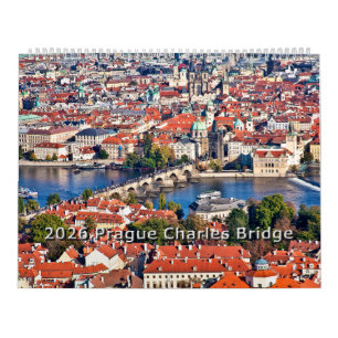 2026 Prag - Karlsbrücke-Kalender Kalender