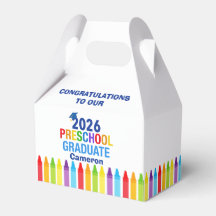 2026 Preschool Graduation Party Custom Graduate