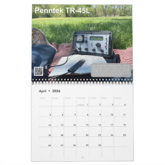 2026 QRPer.com Calendar - V2 Kalender