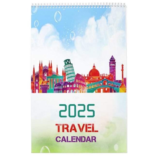 2026 REISENDE WELTSTÄDTE KALENDER (Titelbild)
