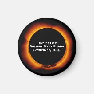 2026 Ringförmige Sonnenfinsternis Magnet