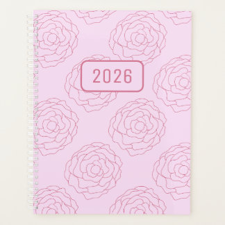 2026 Rosen in Aufwärtstrend: Dunkelrosa Rosen auf Planer