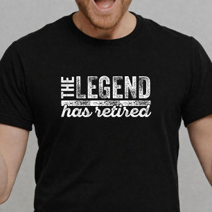2026 Ruhestandsoutfit für Männer Legende ist in Re T-Shirt