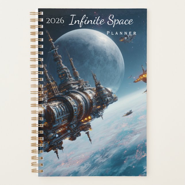 2026 Sci-Fi-Planer Planer (Vorderseite)
