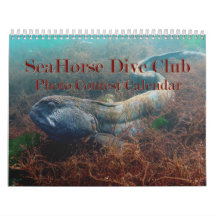 2026 SeaHorse Dive Club Photo Contest Calendar