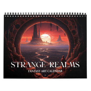 2026 Seltsame Reiche 4 Fantasy Art Kalender