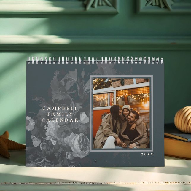 2026 Sleek Stylish Floral Artistic Photopop Kalender (Von Creator hochgeladen)