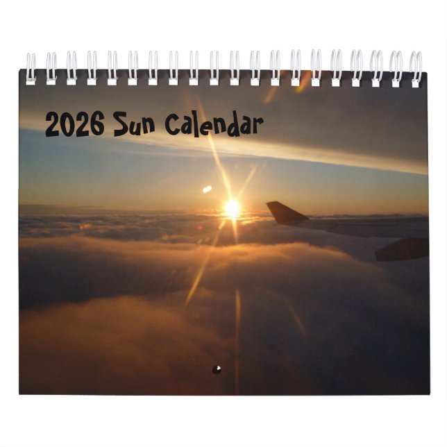 2026 Sonnenkalender Kalender (Titelbild)