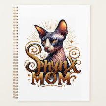 2026 Sphynx Cat Kitten Calendar Planer