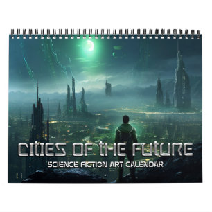 2026 Städte der Zukunft 4 Science Fiction Kalender