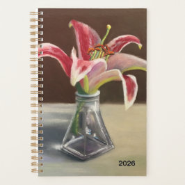 2026 Stargazer Lily Planner Planer