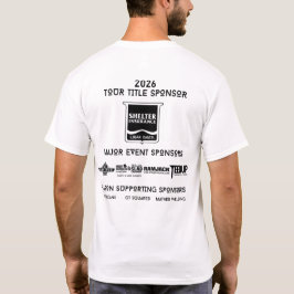 2026 Thunderbird Golf-Sponsoren T-Shirt