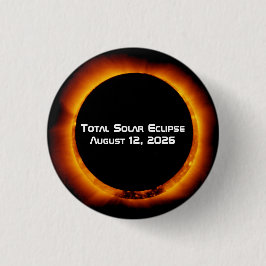 2026 Total Solar Eclipse Button
