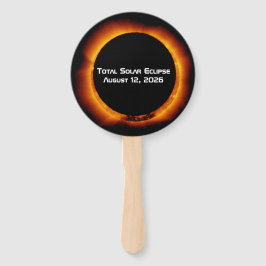 2026 Total Solar Eclipse Fächer