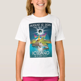 2026 total solar eclipse in Iceland - T-Shirt