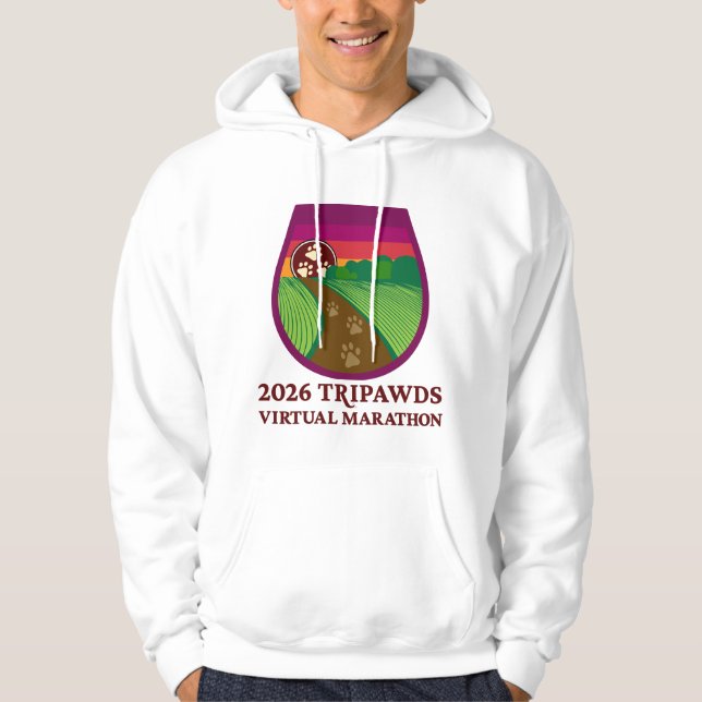 2026 Tripawds Marathon Performance  Hoodie (Vorderseite)