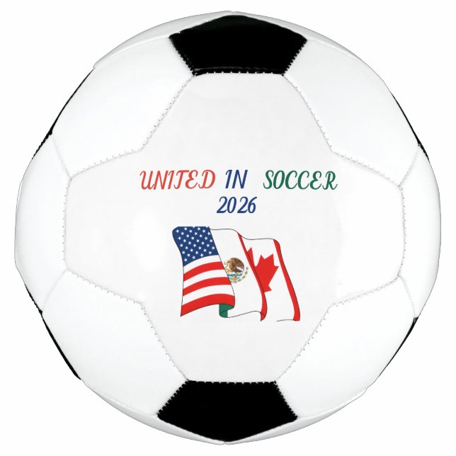 2026 Unity Fußball - USA Mexiko Kanada (Vorderseite)