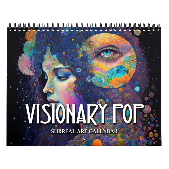2026 Visionärer Pop Surreal Art Kalender (Titelbild)