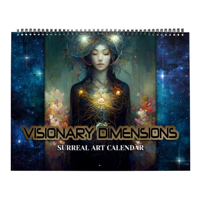 2026 Visionary Dimensions Surreal Art Calendar Kalender (Titelbild)