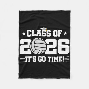 2026 Volleyball-Spieler - Abschluss 2026 - Cl of 2 Fleecedecke