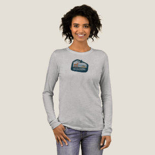 2026 Western Section schmal geschnittenes Langarms Tri-Blend Shirt