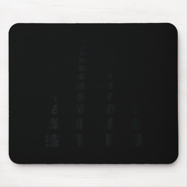 2026 Will Be My Year Funny Humor New Year Quote  Mousepad (Vorne)