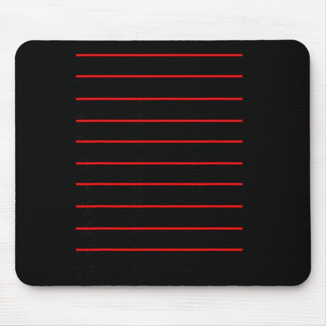 2026 Will Be My Year Funny New Years Eve Resolutio Mousepad (Vorne)