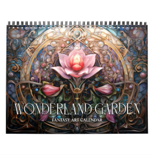 2026 Wonderland Garden Surreal Fantasy Art Kalender