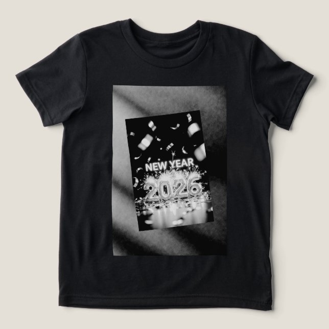 2026 Youth Tri-Blend T-Shirt - Festive Kids Tee (Design Vorderseite)