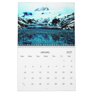 2027 Alaska-Kalender Kalender