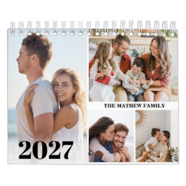 2027 Benutzerdefinierter Foto-Kalender Erstellen S Kalender