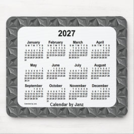 2027 Black Diamonds Calendar Mousepad