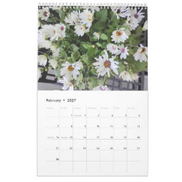 2027 Blumenkalender Kalender