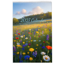 2027 Blumenkalender