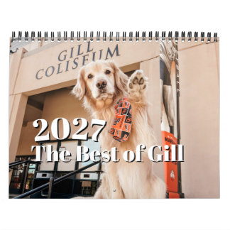 2027 Der beste Gill Golden Retriever Kalender