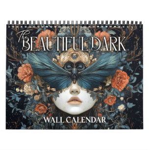 2027 Der schöne dunkle surrealistische Kunstkalend Kalender