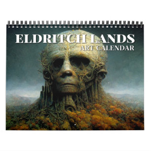 2027 Eldritch Lands 1 Dunkle Fantasy-Kunstkalender Kalender