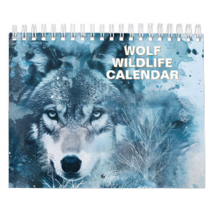 2027 Fantasy-Wolf-Kalender Kalender