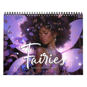 2027 Feen 3 Fantasy-Kunstkalender Kalender
